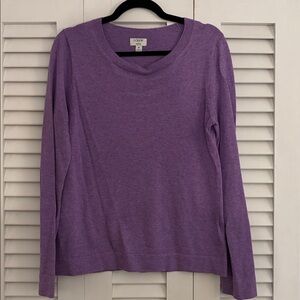 Women’s jcrew teddie sweater sz medium